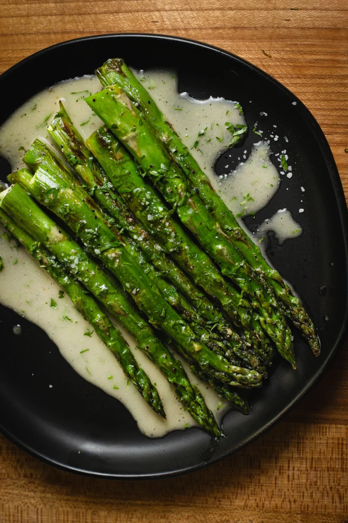 Asparagus with Beurre Monte