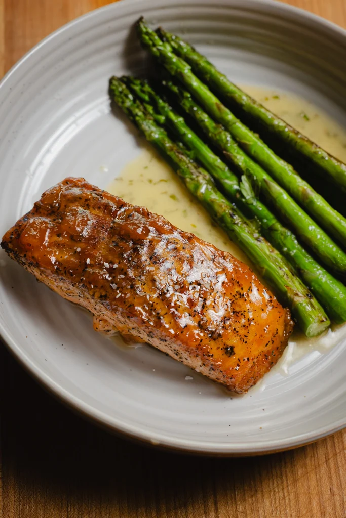 Apricot Glazed Salmon